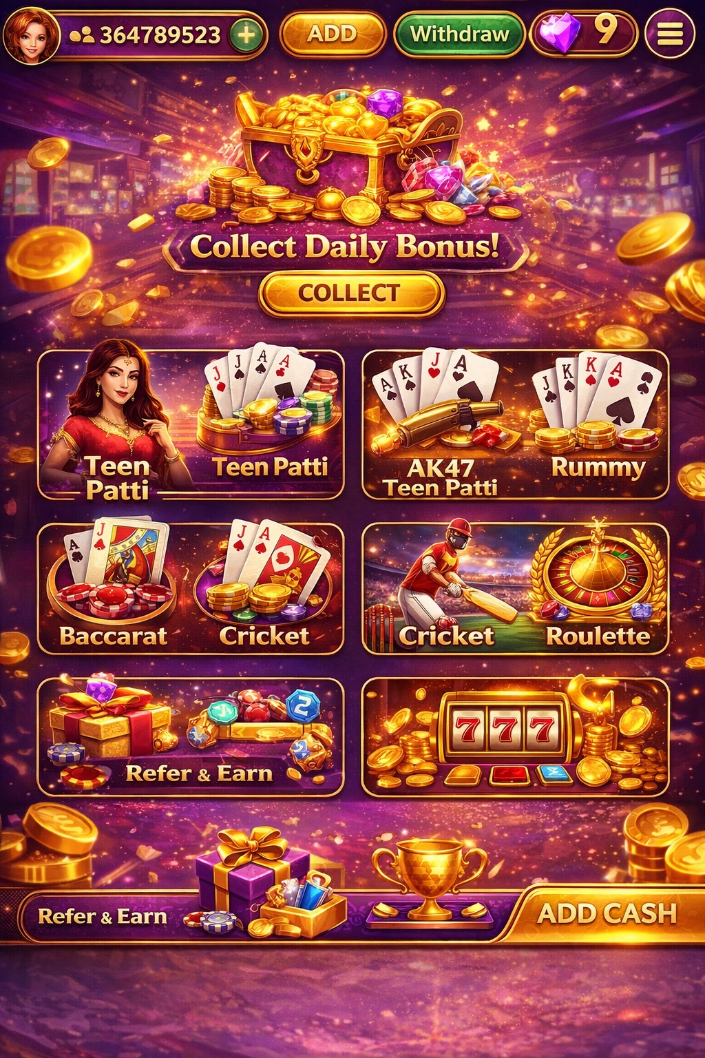 Kinghills Casino game